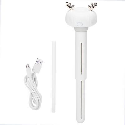 Fupei Umidificatore a Nebbia Fredda, Piccolo umidificatore Portatile, per l'home Office(Simpatico Cervo)