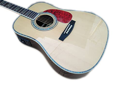 GaYouny Chitarra Acustica da 41 Pollici, Abete Rosso Solido a D Tipo Guitarra Acoustic in Magazzino Beatirce (Color : Guitar And Case, Size : 41 Inche en oferta