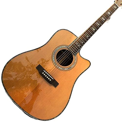 GaYouny Cinturino da 41 Pollici D Style Guitar Acoustic Guitar, Rosewood Back And Lats, Solid Cedar Top Guitarre acustiche Beatirce (Color : Guitar An