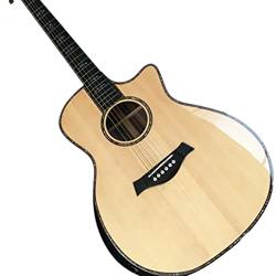 GaYouny Chitarra Acustica di Abete Rosso Solido 914, 41 Pollici Real Body Rosewood Body 914ce Chitarra Beatirce (Color : Guitar Fishman Case, Size : 4 precio