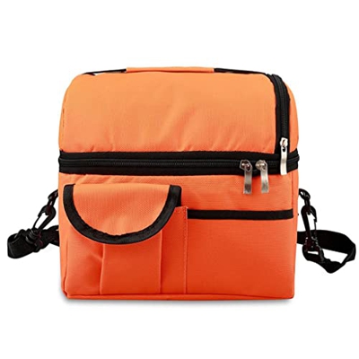 Lunch Bag Riutilizzabile Termico Termico Donna Uomo Multifunzionale 8L Cooler e Warm Keeping Box Impermeabile (Color : A, Size : Come Mostrato)