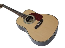 GaYouny Nuovo + Fabbrica + Corpo Rotondo Chitarra Acustica Chitarra Solido Abete Rosso Chitarra elettrica Acustica Classica KSG Modello 41"Chitarra Be en oferta