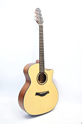 AOSEM 40" Ga. Body Acoustic Guitar Beginners Solid Wood Staway Guitarra Acustica for Studenti Giusto Prezzo Beatirce (Color : Natural Guitar, Size : 4 precio