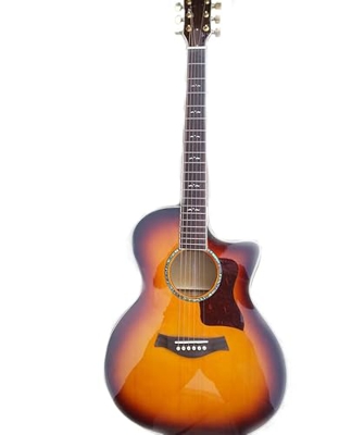 GaYouny Nuovo + Fabbrica + Chitarra Acustica chaylor 612ce TY 614ce Chitarra elettrica Acustica Ksg. Sunburst Acoustic 614 Guitar Beatirce (Color : Gu