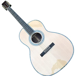 GaYouny Tutto Real 00042 Classical Acoustic Guitar 000-42 Chitarra elettrica Acustica Handmade Solid Spruce Parlour Acoustic Guitarra Beatirce (Color  precio
