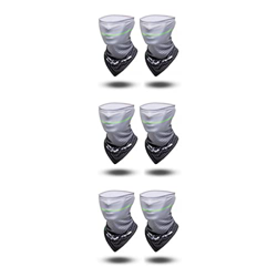 ICDKOYK 3 Set di Manica del ghiaccio Braccio Protezione solare per esterni Raffreddamento Sciarpa per il viso Antiscivolo Assorbimento del sudore Scud características