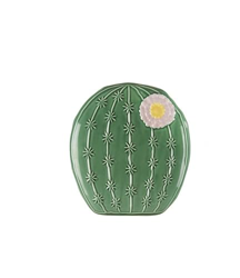 Generic VASCHETTA UMIDIFICATORE in Ceramica Cactus con Fiore Lilla L'OCA Nera características