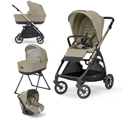 Inglesina AA51P0NLB Passeggino marca inglese Modello System Quattro Electa Darwin Nolita Beige, unica