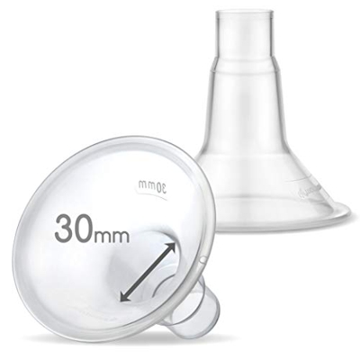 Maymom MyFit 30 mm Shield (2 pezzi) compatibile w Maymom Widemouth Connettore non originale Spectra S2 Accessori Spectra S1 Non Originale Spectra Pomp