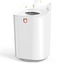 nuyikaso 3L Umidificatore Ambiente Bambini Ultrasuoni con 7 luci colorate a vapore freddo 28dB Silenzioso per la casa, Riempimento Superiore, Bianco,  características
