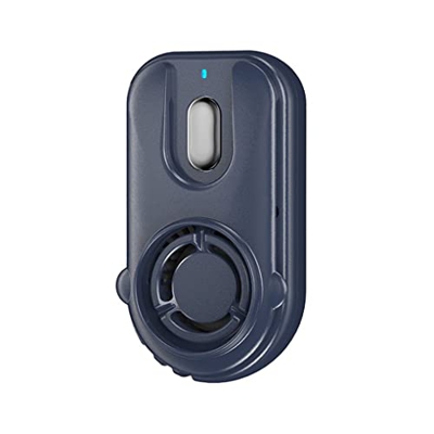 vreplrse Ventilatore portatile elettrico ricaricabile Ventilatore facciale indossabile Clip-on Ventilatori di raffreddamento ad Scarico personale Picn