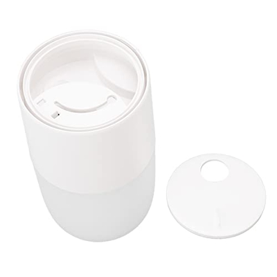 Umidificatore Portatile, Nebbia a Forma di Medusa Piccolo Umidificatore 360ml USB Alimentato Luce Notturna Colorata per La Casa per Auto Bianco