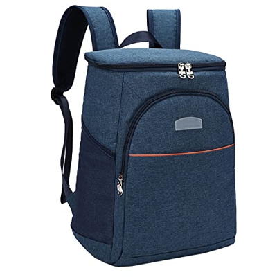 WQRSFASFA Zaino Borsa da Picnic all'aperto Borsa for Il Ghiaccio Grande Zaino Borsa Isolante di Grande capacità (Color : Navy Blue)