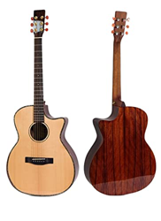 GaYouny Solido 41 pollice chitarra acusticaChitarra classica Folk pop guitarKit Chitarra Acustica Beatirce características