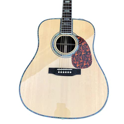 GaYouny Chitarra acustica in stile D in abete massiccio, tastiera in palissandro da 41 pollici e chitarra elettronica EQ Beatirce (Dimensioni: 104 cm) características