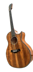 GaYouny Chitarra acustica, schienale e pannelli laterali in legno di sandalo, 41 pollici Kit per chitarra acusticaChitarre acustiche in acciaioChitarr en oferta