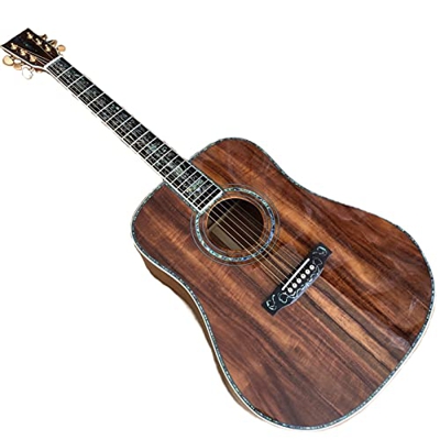 GaYouny Top completo 41 "chitarra acustica tipo D e tastiera in ebano Chitarra classicaChitarra pop folk kit chitarra acustica Beatirce (dimensioni: 1