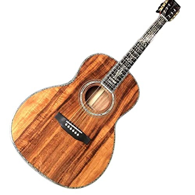 GaYouny Chitarra acustica da 39 pollici con pannello in legno Folk pop chitarra acustica kit chitarra acustica chitarra Beatirce (dimensioni: 99 cm)