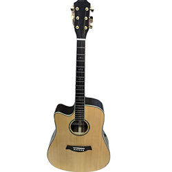 GaYouny Chitarra acustica per mancini 41 pollici top naturalClassica chitarra pop folk kit chitarra acustica Beatirce características