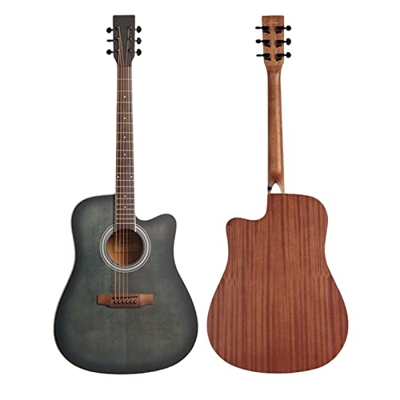 GaYouny Abete rosso verde chitarra acustica top solidoChitarra classica Folk pop Guitar Kit chitarra acustica Beatirce