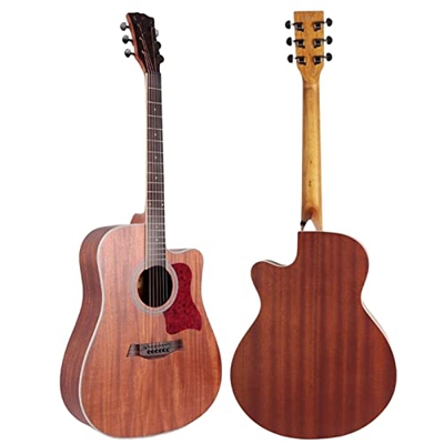 GaYouny Chitarra acustica in legno di abete rosso solido top Folk pop chitarra acustica kit chitarra acustica chitarra chitarra Beatirce