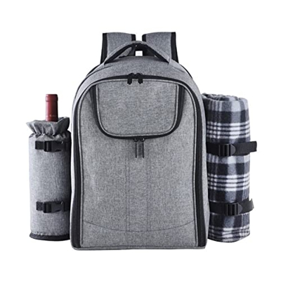 Borsa termica termica per pranzo al sacco Borsa termica per sacchetti di ghiaccio da spiaggia Forniture da cucina per campeggio Cibo all'aperto Zaino 