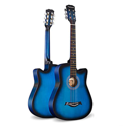 HIONRE Chitarra da 38 Pollici Net Red Chitarra Principiante Studente Folk personalità Chitarra in Legno Impiallacciata Chitarra F características