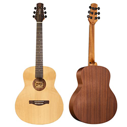 HIONRE Chitarra a Tavola Singola Strumento per Chitarra Acustica Folk con Pannello in Abete Opaco da 36 Pollici A en oferta