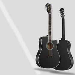 HIONRE Chitarra Acustica Impiallacciata da 41 Pollici Chitarra da Ingresso per Chitarra Folk Speciale per Ragazzi E Ragazze A características