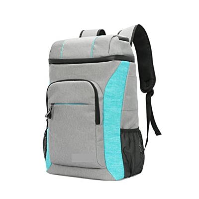 HODAGES Zaino Termico Pranzo Picnic Box Isolante Zaino Fresco Borsa del Ghiaccio Fresco Borse A Tracolla Termiche (Grigio)