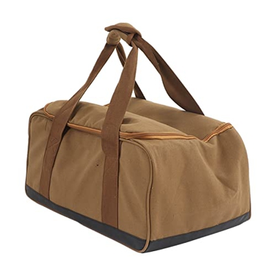 Borsa di Stoccaggio Borsa di Tela per Articoli Vari di Grande capacità Borsa da Viaggio Borsa di Tela con Divisorio per Viaggi in Campeggio All'aperto