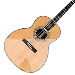GaYouny 39 pollici Ooo Style Classic Chitarra acustica Ebano Tastiera Solid Abete Top Chitarra elettrica acustica Beatirce (colore: chitarra, dimensio precio