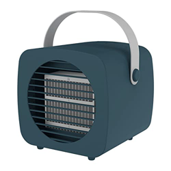 Bidisky #yrv486 Portatile Air Cooler Office Silent Mini Evapoair Fan USB Ricaricabile Piccolo Ventilatore, Blu #yrv486, M características