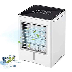 Raffreddatore d'Aria Portatile, Mini Ventilatore del condizionatore d'Aria con 3 velocità e 3 Timer, casa, Viaggi in Ufficio con Ricarica USB e Dispos en oferta