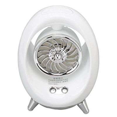 Pssopp Umidificatore Nebulizzatore Ventilatore Portatile Mini Condizionatore d'Aria Umidificatore Raffreddatore d'Aria con Lampada Notturna per Uffici