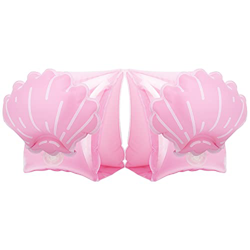 HeySplash Bracciale Galleggiante, Manica Gonfiabile di Sicurezza per Bambini di età 3-6 - Capesante Rosa precio