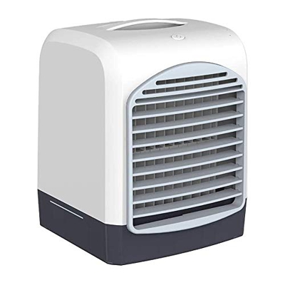 USB Mini Personal Air Cooler, Portatile Aria Condizionata Ventola di Raffreddamento con 3 velocità della Ventola Umidificatore Super Silenzioso Ventol