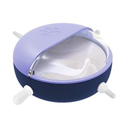 Jianpan Alimentatore per cuccioli in silicone, ciotola per latte per animali domestici a più bocce, con 4 capezzoli, in silicone bionico per allattame características