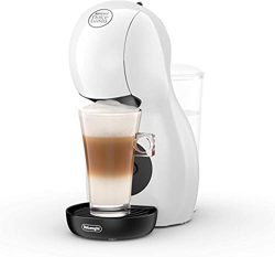 NESCAFÉ DOLCE GUSTO De'Longhi Piccolo XS EDG110.WB Macchina per Caffè Espresso e Altre bevande in Capsula, Manuale, Bianco en oferta