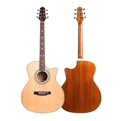 GaYouny Legno di abete rosso 41 pollice chitarra acustica solid top Folk pop chitarra Acustica Kit Chitarra Acustica Steel-String Chitarre Beatirce