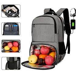 DuzLink Zaino termico da 32 l, ultraleggero, da uomo, con foro USB e per cuffie, isolato, per picnic, campeggio, barbecue, escursionismo precio