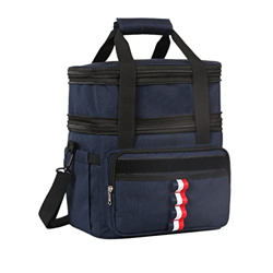 ALHAQ Borsa Termica refrigerata a Prova di perdite all'aperto Zaino for Il Ghiaccio Portatile Borsa da Pranzo Zaino for Frutta può Contenere 36 lattin en oferta