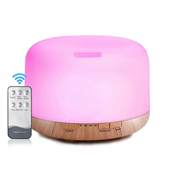 Ebriche Diffusori Olio Essenziale Creatore della Foschia del Diffusore Aroma di Aromatherapy della Lampada del Diffusore Olio Essenziale Umidificatore precio