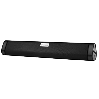 SOUNDBAR | ALTOPARLANTE | CASSA PORTATILE TECHMADE SENZA FILI TM-A15-BK COLORE NERO PER PC