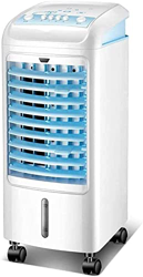 JYCCH Raffreddatore d'Aria per casa e Ufficio Condizionatore Compatto Condizionatore evaporativo a 3 Vento Purificatore e umidificatore Raffreddatore  precio