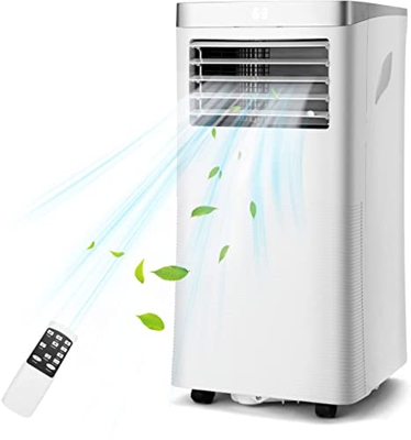 JYCCH Condizionatore d'Aria Portatile, unità di Raffreddamento CA da 8000 BTU con Telecomando, condizionatori d'Aria 3 in 1 con Funzione di deumidific
