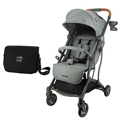 Passeggino Cassy leggero e compatto - pieghevole con una mano (mama bag)
