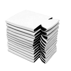 Tomshi 10PCS Neoprene Can Cooler Drink Cup Bottle Sleeve Isolante Wrap Cover Nuovo Bianco en oferta