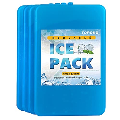 Box da Pranzo PACCHIO Ice AVVITÀ di Protezione, SANI, RIUSIBILE Senza BPA, REFREABABILE, Continua Alibi E dei Bevi Chill, Camping Outdoor