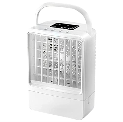 Ventile del condizionatore d'Aria Portatile, Dispositivo di Raffreddamento dell'Aria evaporativa Personale, scatole di ventole da scrivania addebitabi